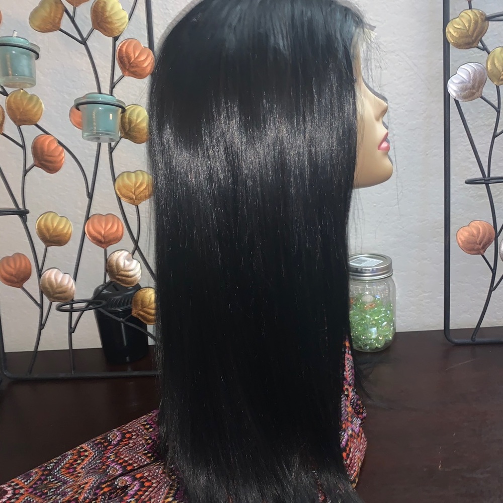 Human blend wig - Picture 10 of 11